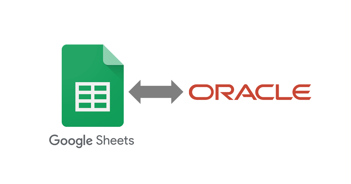 Google Sheets Oracle