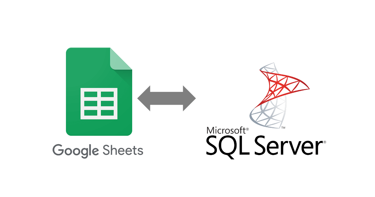 Google Sheets SQL Server